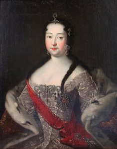 Ritratto della Tsesarevna Anna Petrovna, 1740s da Ivan Adolsky