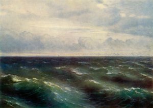 Il Mar Nero, 1881, 1965 da Ivan Ayvazovsky