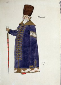 Bozzetto di costume per l
