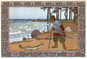 La principessa e la rana, c.1899 da Ivan Yakovlevich Bilibin