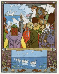 La principessa e la rana, c.1899 da Ivan Yakovlevich Bilibin
