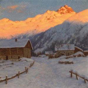 Sera sulla montagna, Alta Savoia