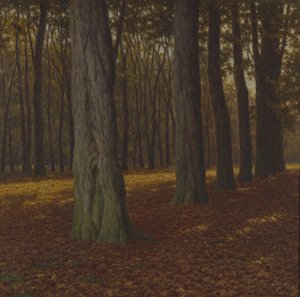 Paesaggio boscoso da Ivan Fedorovich Choultse