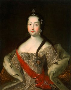 Ritratto della Tsesarevna di Russia Anna Petrovna di Russia da Ivan Grigorievich Adolsky the Elder