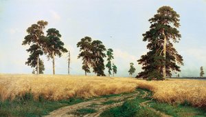 Campo di segale da Ivan Ivanovich Shishkin