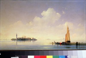 La laguna veneziana, vista dell