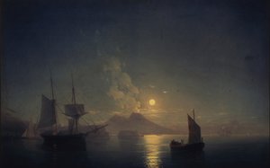 Napoli di notte, 1850