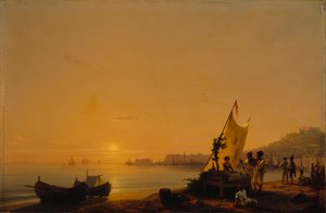 La Baia di Napoli da Ivan Konstantinovich Aivazovsky