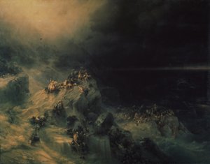 Il diluvio, 1864 da Ivan Konstantinovich Aivazovsky
