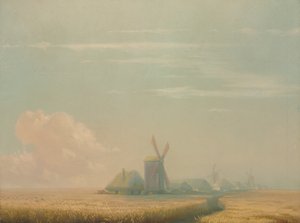 Raccolto ucraino, 1857 da Ivan Konstantinovich Aivazovsky
