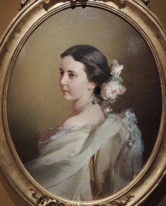 Ritratto di Ekaterina Fyodorovna Tyutcheva 1835-1882, metà anni 1850