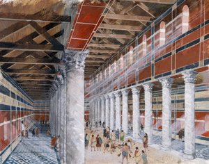 Basilica delle terme, città romana di Wroxeter da Ivan Lapper