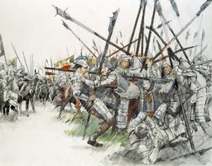 Campo della battaglia di Flodden da Ivan Lapper