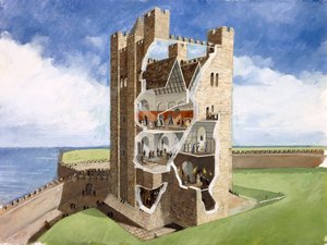 Castello di Scarborough, XIV secolo, 1990-2010