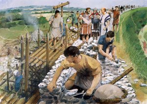 Mura della città romana di Silchester, II secolo, 1990-2010