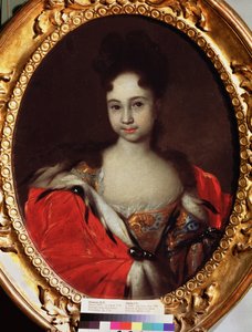 Ritratto della granduchessa Anna Petrovna di Russia da Ivan Nikitich Nikitin