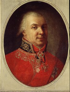 Ritratto del poeta Gavrill R. Derzhavin da Ivan Petrovich Argunov