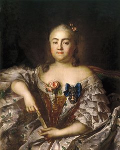 Ritratto della contessa Varvara Alexeyevna Sheremetyeva 1711-1767, ca 1760