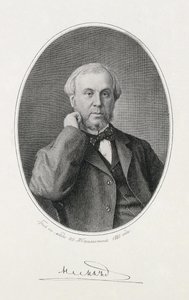 Ritratto di Nikolay Alexeyevich Milyutin 1818-1872, 1883