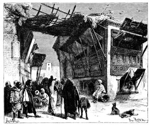 Una scuola a Fez, Marocco, 1895 da Ivan Pranishnikoff