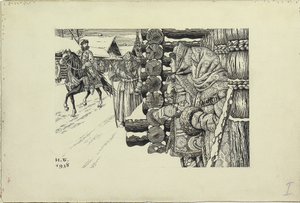 Strada di Mosca nel XVI secolo