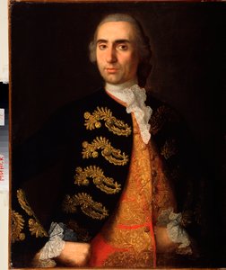 Ritratto di Ivan Kotsarev da Ivan Yakovlevich Vishnyakov