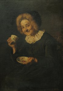 Sloveno:  Bevitore di caffè Kofetarica da Ivana Kobilca