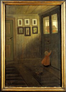La ragazza alla porta. Interno della casa dell