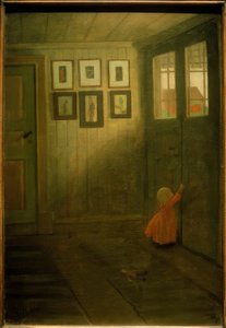 La ragazza alla porta