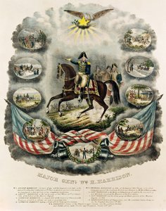 Maggior Generale William Henry Harrison, c.1813 da J.C. Richard