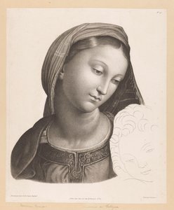 Maria con bambino da J.F. Cazenave