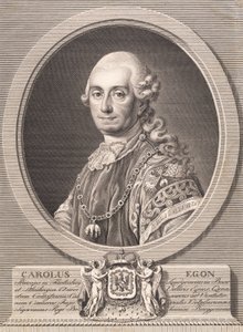 Carlo Egon, principe di Fürstenberg da J.F. Clemens