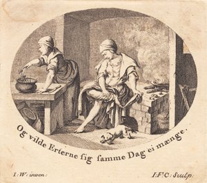 Dorothea in cucina da J.F. Clemens