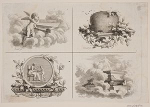 Quattro vignette per le opere di Bonnet