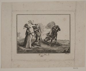 Il collezionista di manoscritti Arni Magnusson da J.F. Clemens