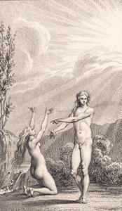 Illustrazione per "Adam ed Eva" di Ewald. II da J.F. Clemens
