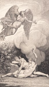 Illustrazione per "Adamo ed Eva" di Ewald. I da J.F. Clemens