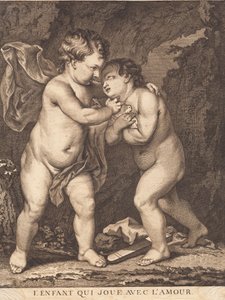 Il bambino che gioca con l