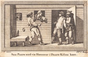 Peder Paars messo nella cella dei pazzi