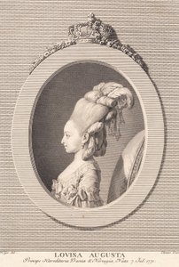 Principessa Louisa Augusta da J.F. Clemens
