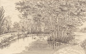 Giardino di Sanderumgaard 4 da J.F. Clemens
