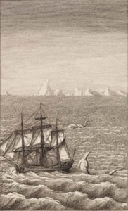 La nave e il mostro marino da J.F. Clemens