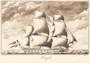 Suite di navi. Fregata da J.F. Clemens