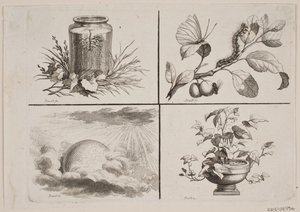 Vignette per le opere di Bonnet da J.F. Clemens