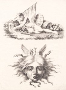 Øresund. Testa di Medusa da J.F. Clemens