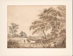Paesaggio da J.H. de Friderici (signed by artist)