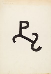 Marchio del bestiame, c. 1936 da J.Henry Marley