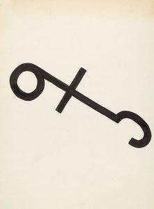 Marchio di bestiame, c. 1936 da J.Henry Marley