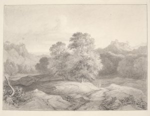 Paesaggio nei dintorni di Roma