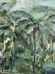 Sentiero verde tortuoso da JMF FINE ART